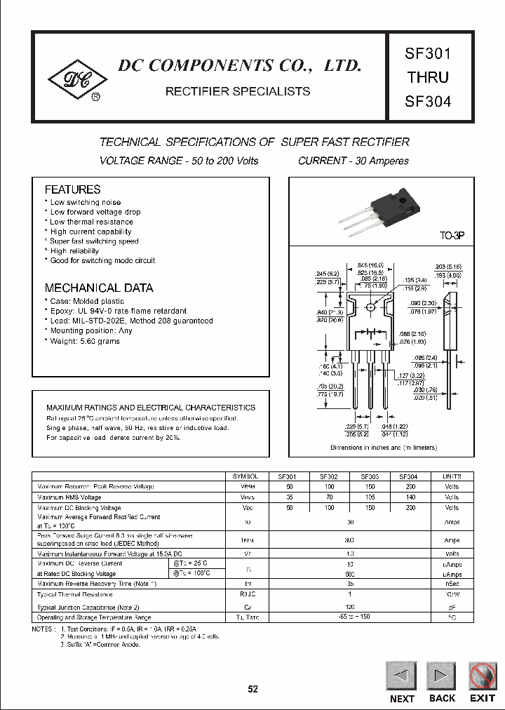 SF304_319140.PDF Datasheet