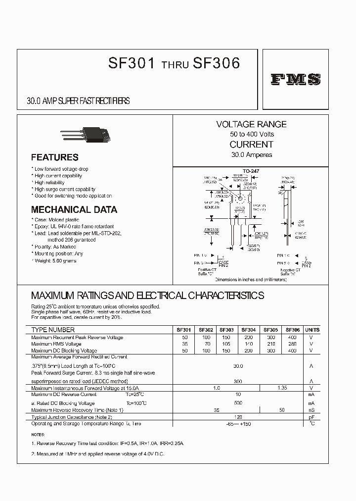 SF304_319143.PDF Datasheet