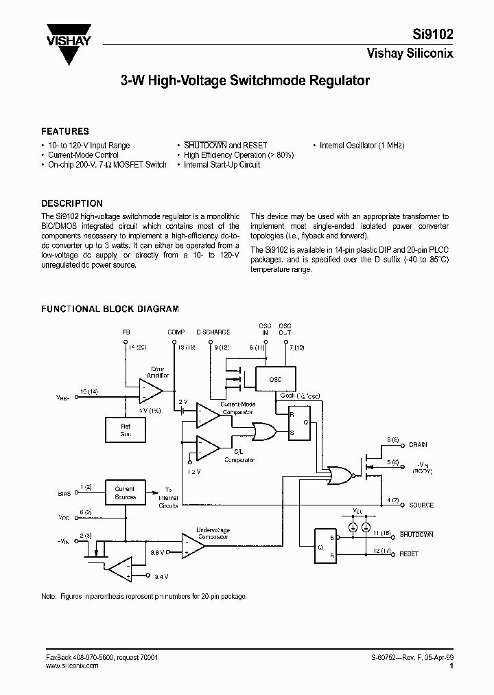SI9102_345043.PDF Datasheet