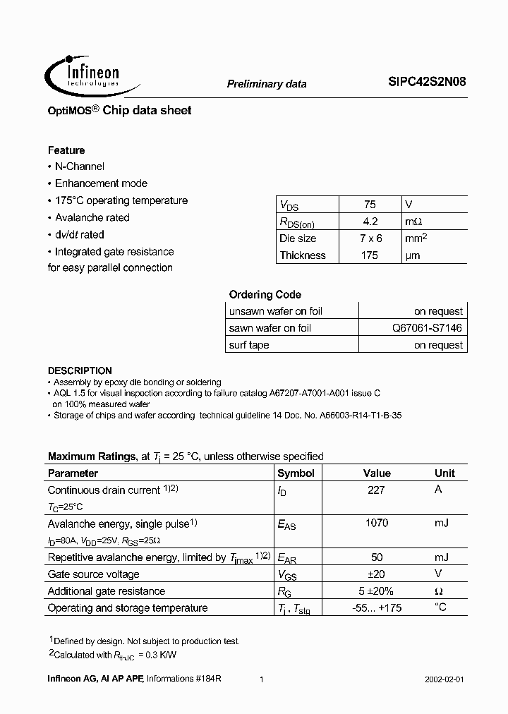SIPC42S2N08_376560.PDF Datasheet