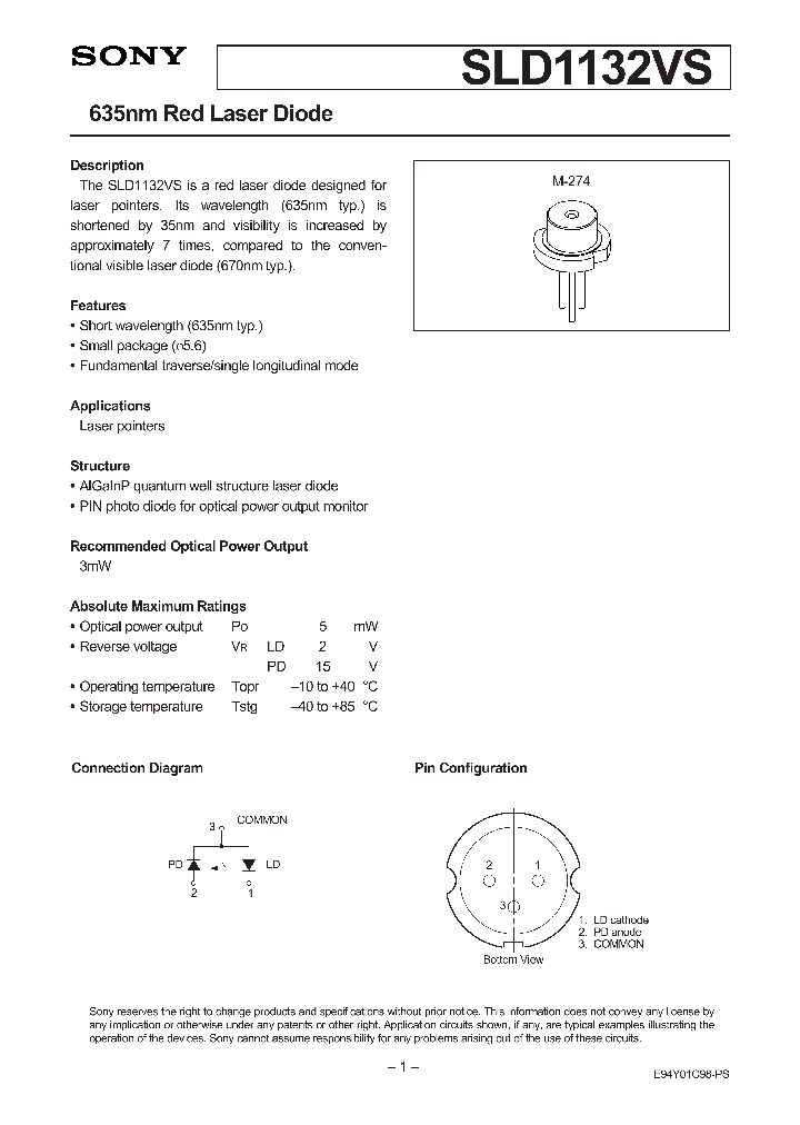 SLD1132VS_366615.PDF Datasheet