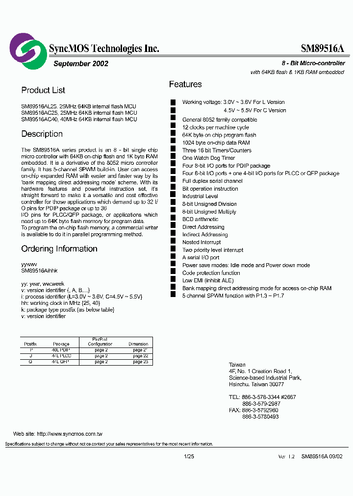 SM89516A_181104.PDF Datasheet