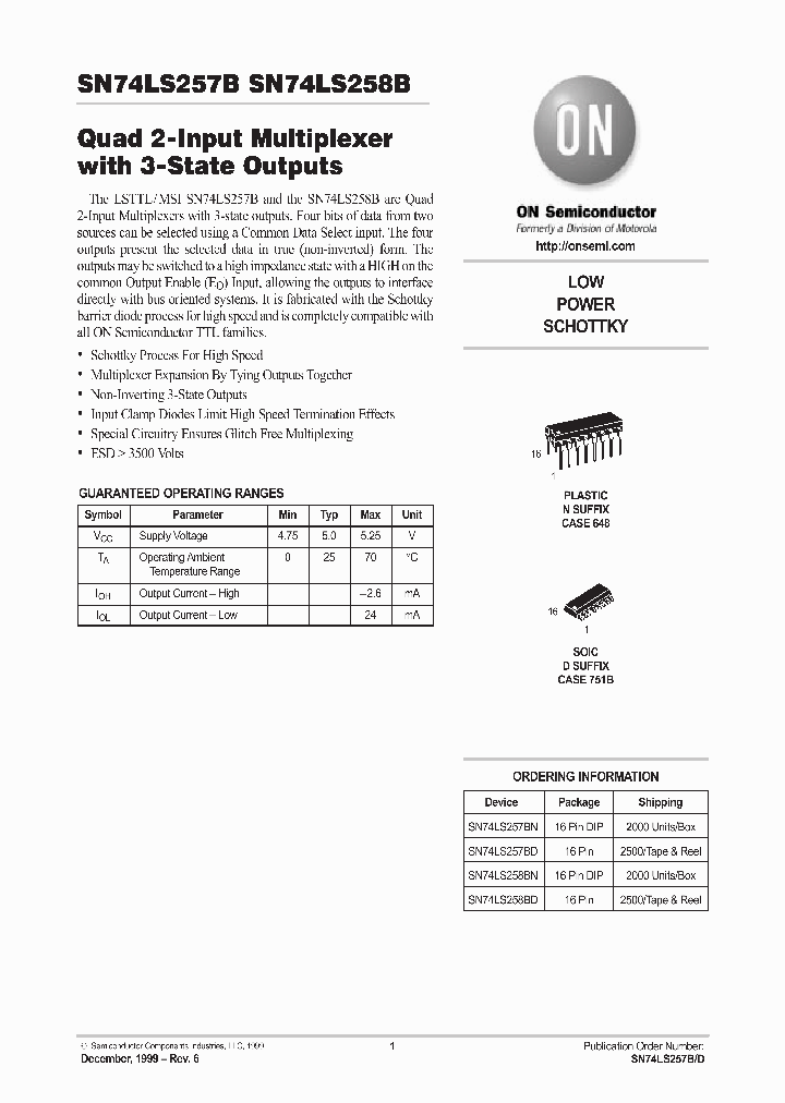 74LS257_184430.PDF Datasheet