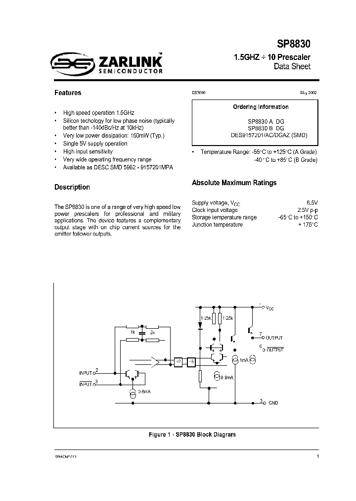 SP8830_334539.PDF Datasheet