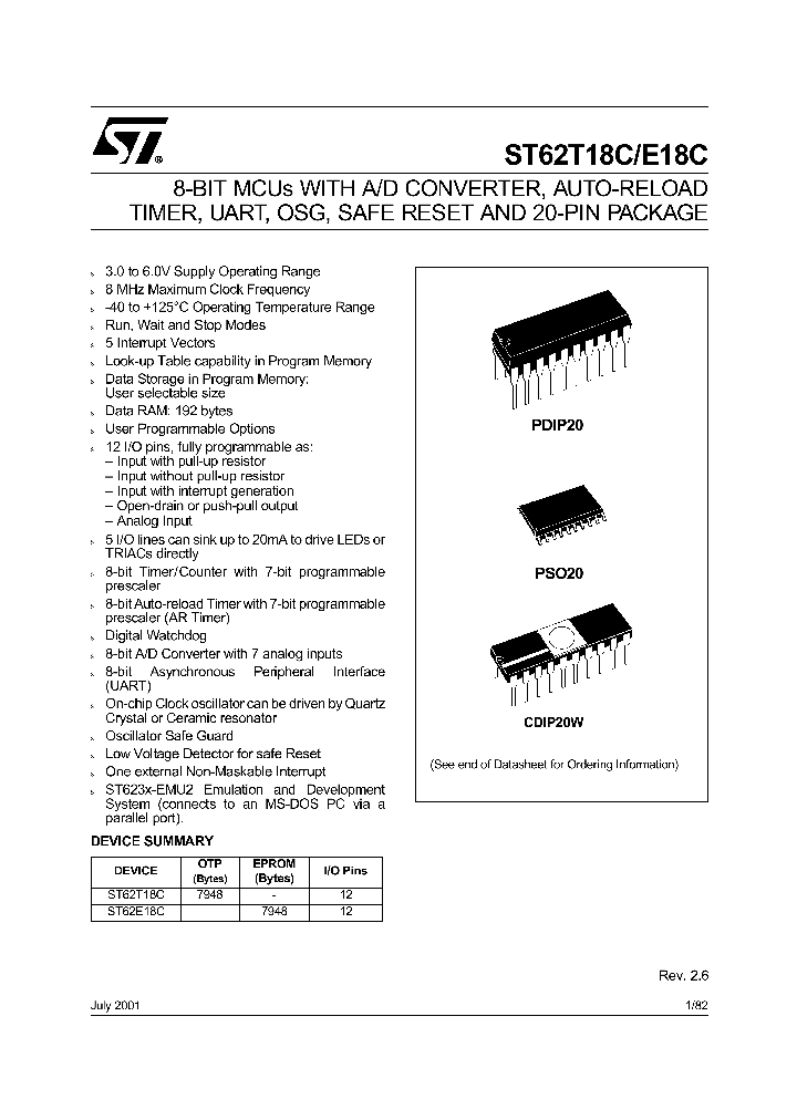 ST6218C_346188.PDF Datasheet