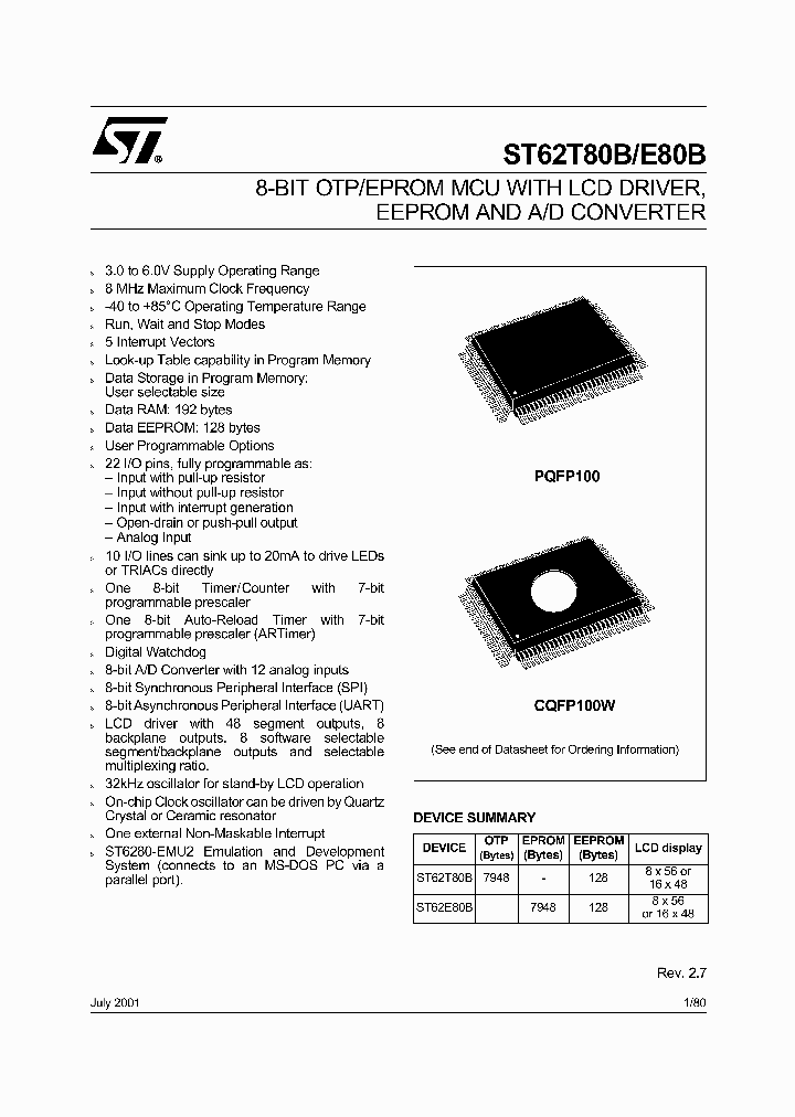 ST6280BQ6_336370.PDF Datasheet