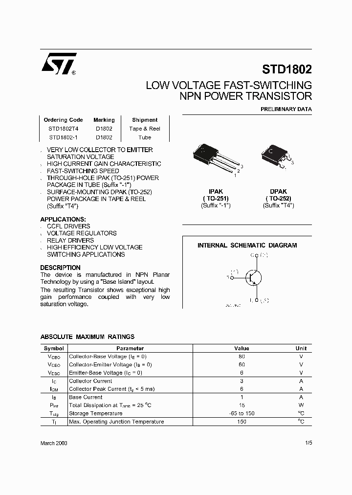 STD1802_197847.PDF Datasheet