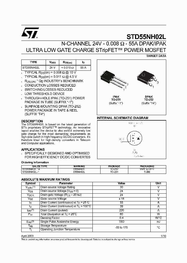 STD55NH02L_381841.PDF Datasheet