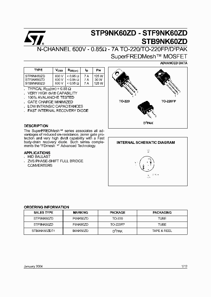 STF9NK60ZD_377350.PDF Datasheet