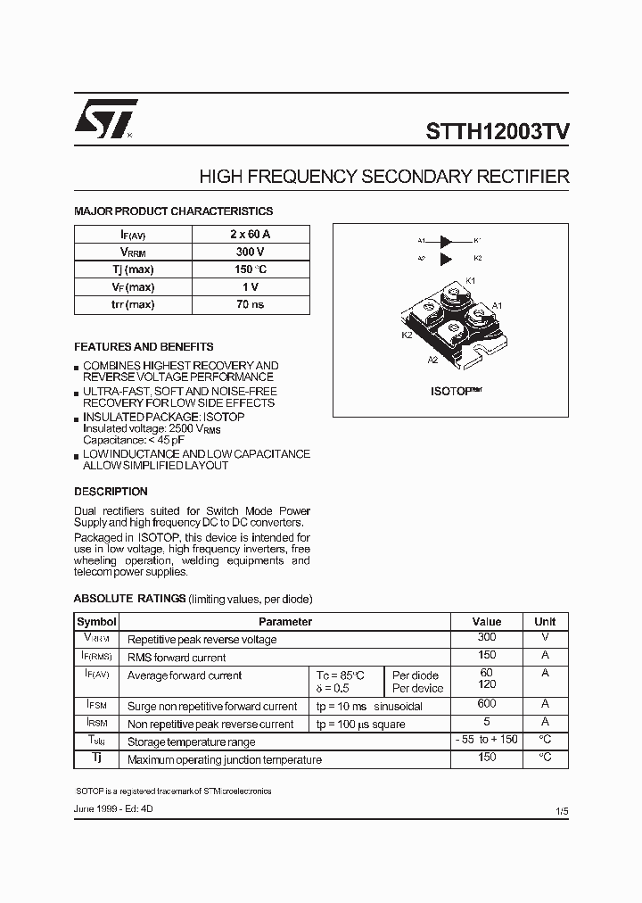 STTH12003TV_184348.PDF Datasheet