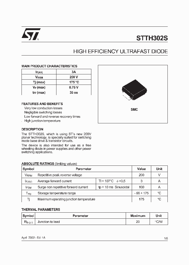 STTH302S_319218.PDF Datasheet