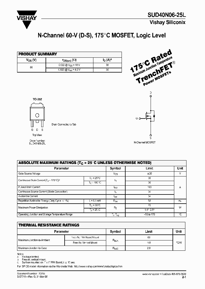 SUD40N06-25L_337050.PDF Datasheet