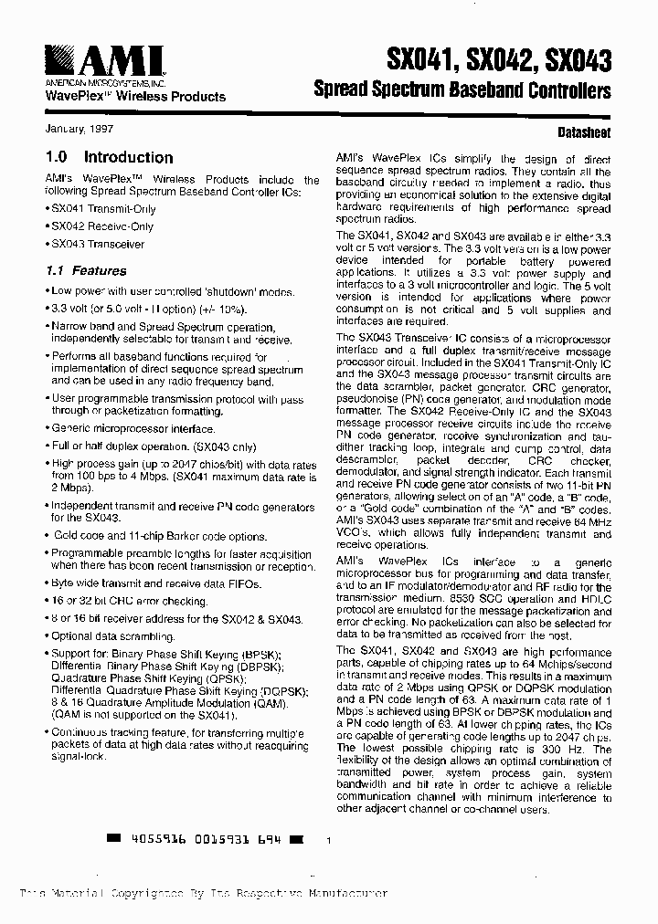 SX043_365415.PDF Datasheet