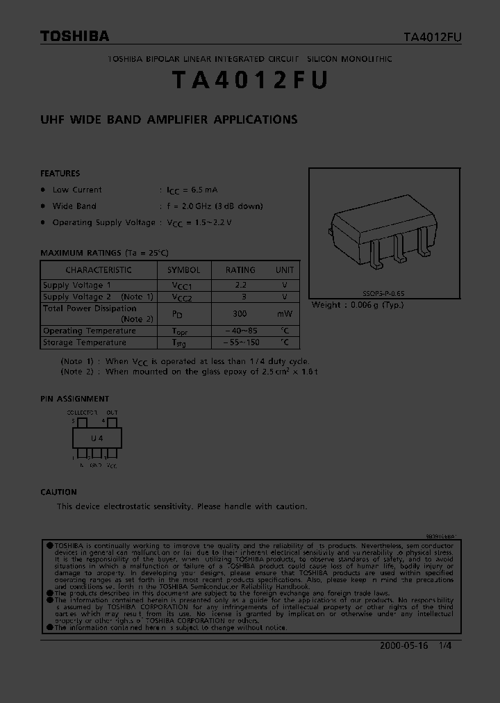 TA4012FU_305503.PDF Datasheet
