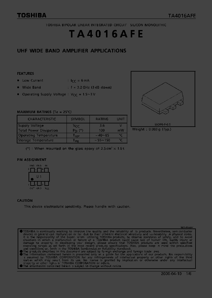 TA4016AFE_318876.PDF Datasheet