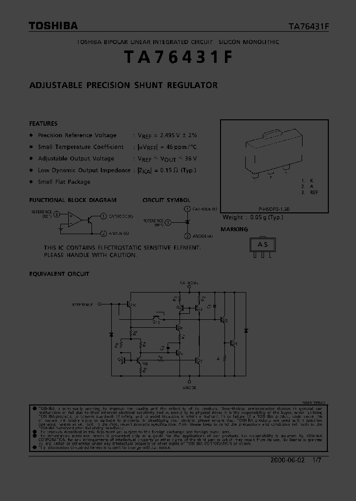 TA76431F_347907.PDF Datasheet