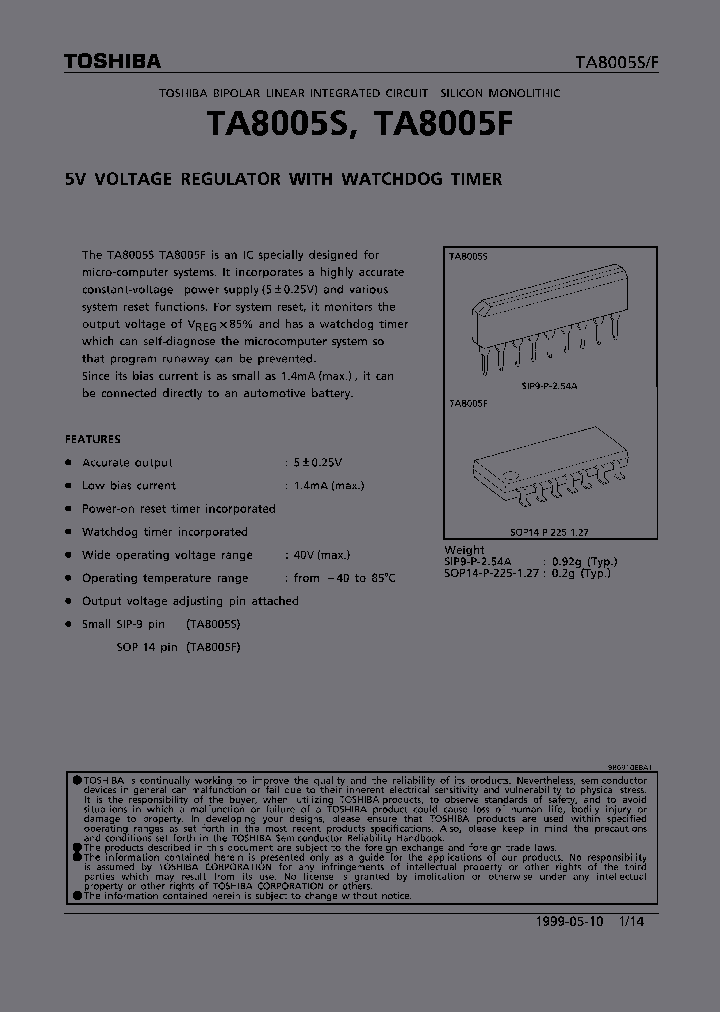 TA8005F_310995.PDF Datasheet