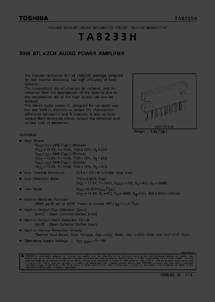 TA8233H_156479.PDF Datasheet