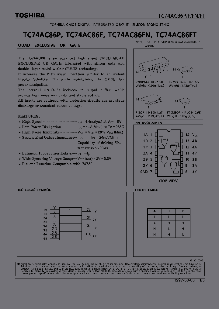 TC74AC86FT_317230.PDF Datasheet