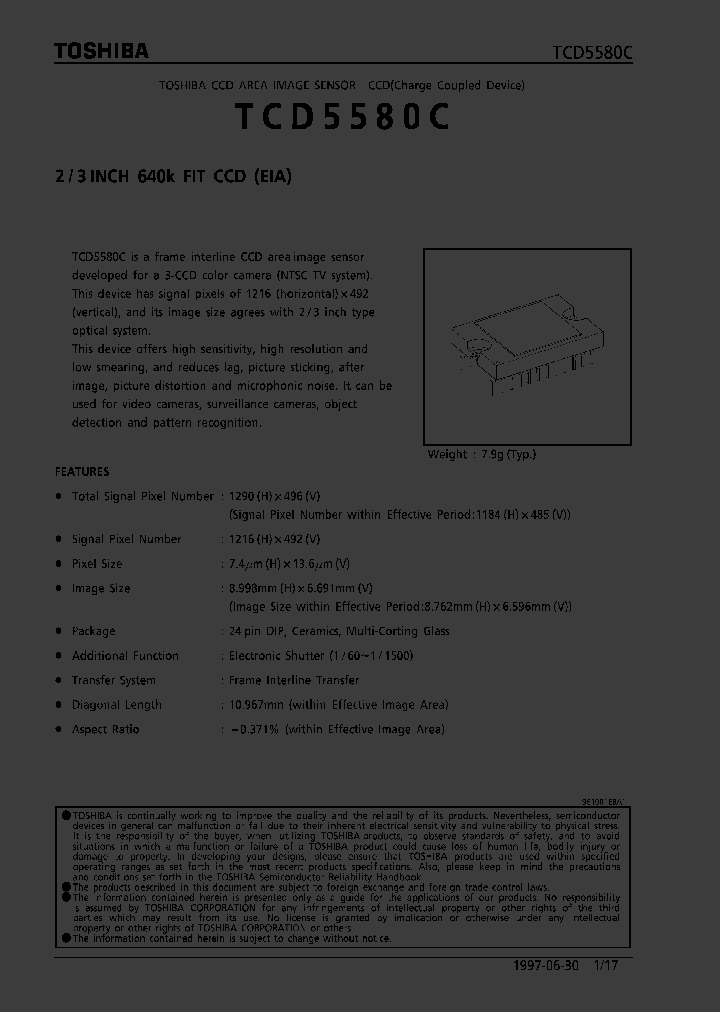 TCD5580C_342583.PDF Datasheet