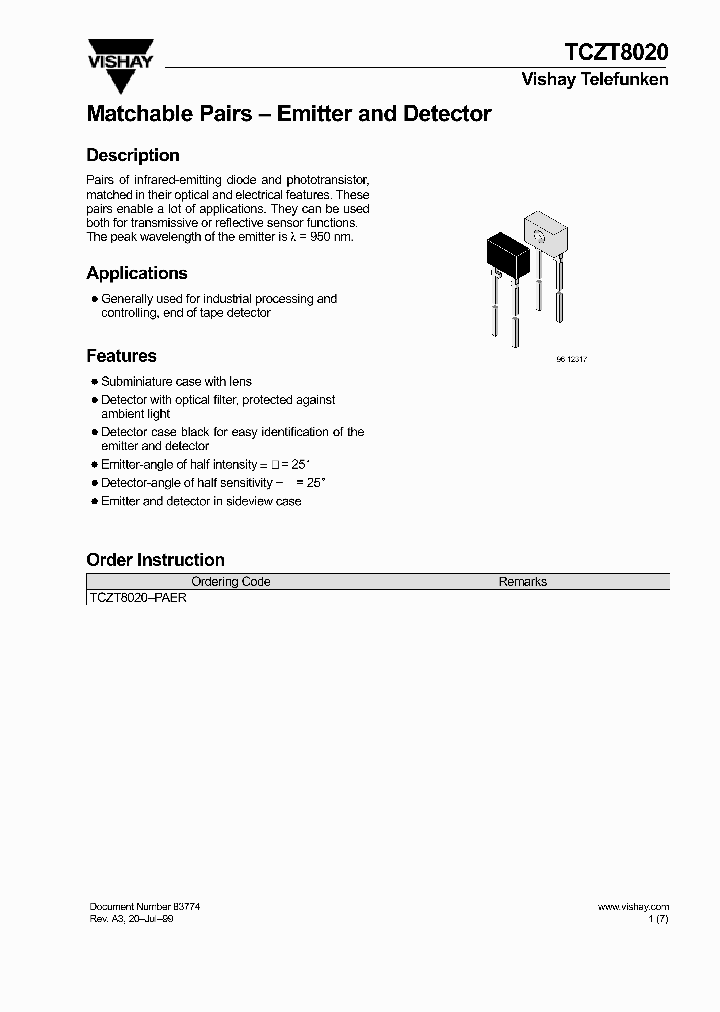 TCZT8020_351673.PDF Datasheet