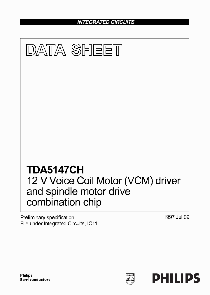 TDA5147CH_189921.PDF Datasheet