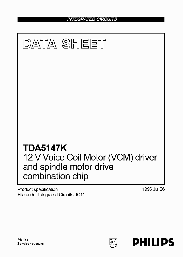 TDA5147K_189922.PDF Datasheet