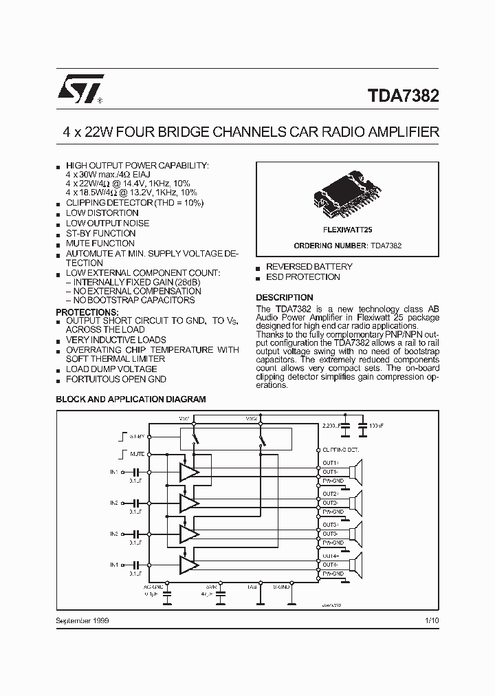 TDA7382_197126.PDF Datasheet
