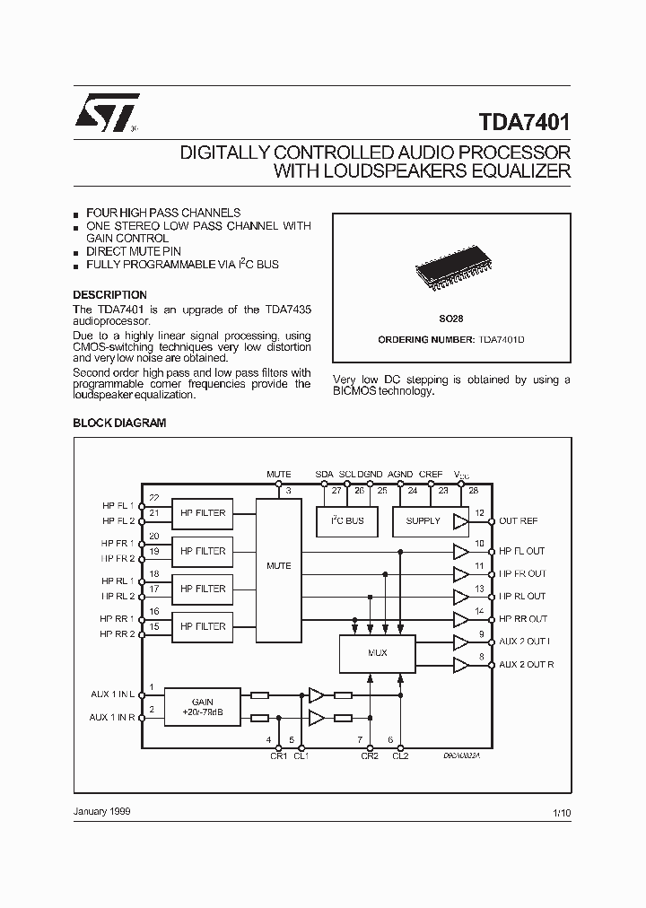 TDA7401_328328.PDF Datasheet