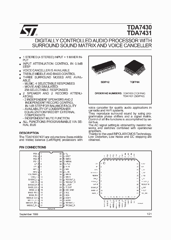 TDA7430_278855.PDF Datasheet