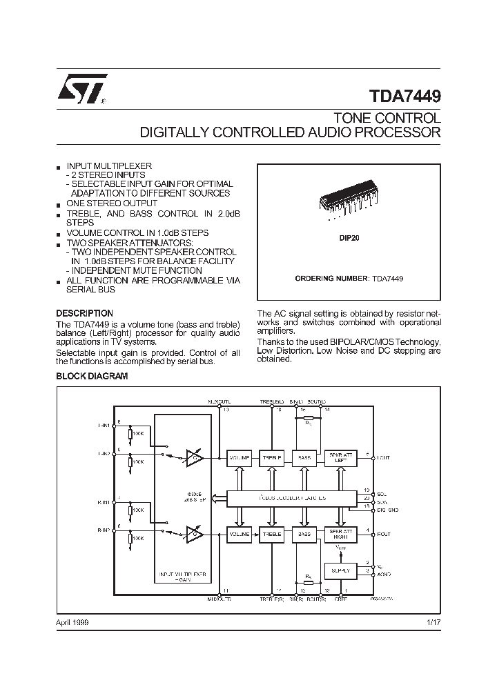 TDA7449_130691.PDF Datasheet