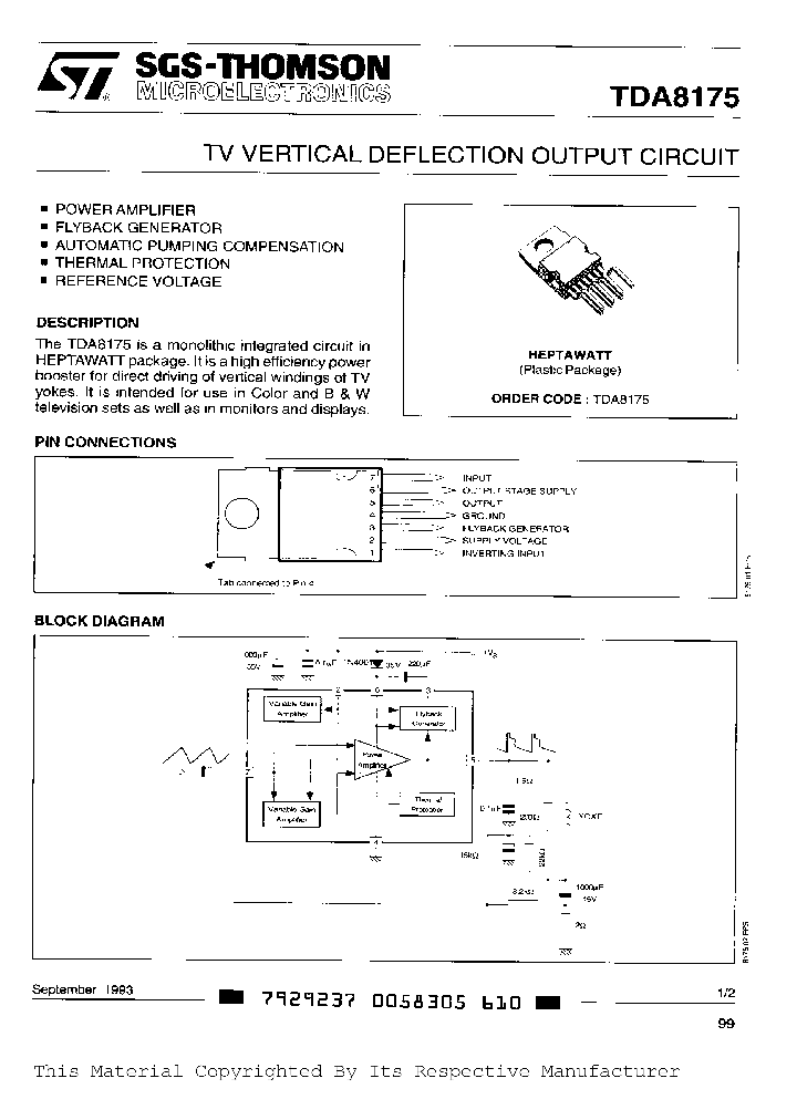 TDA8175_348440.PDF Datasheet