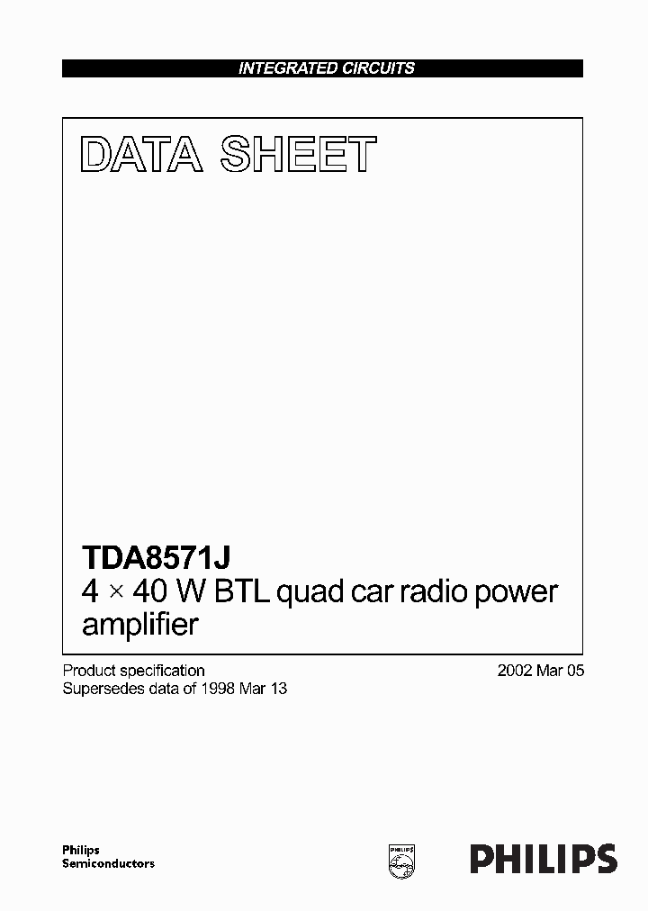 TDA8571J_332064.PDF Datasheet
