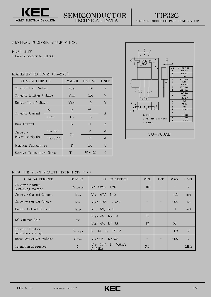 TIP32C_348164.PDF Datasheet