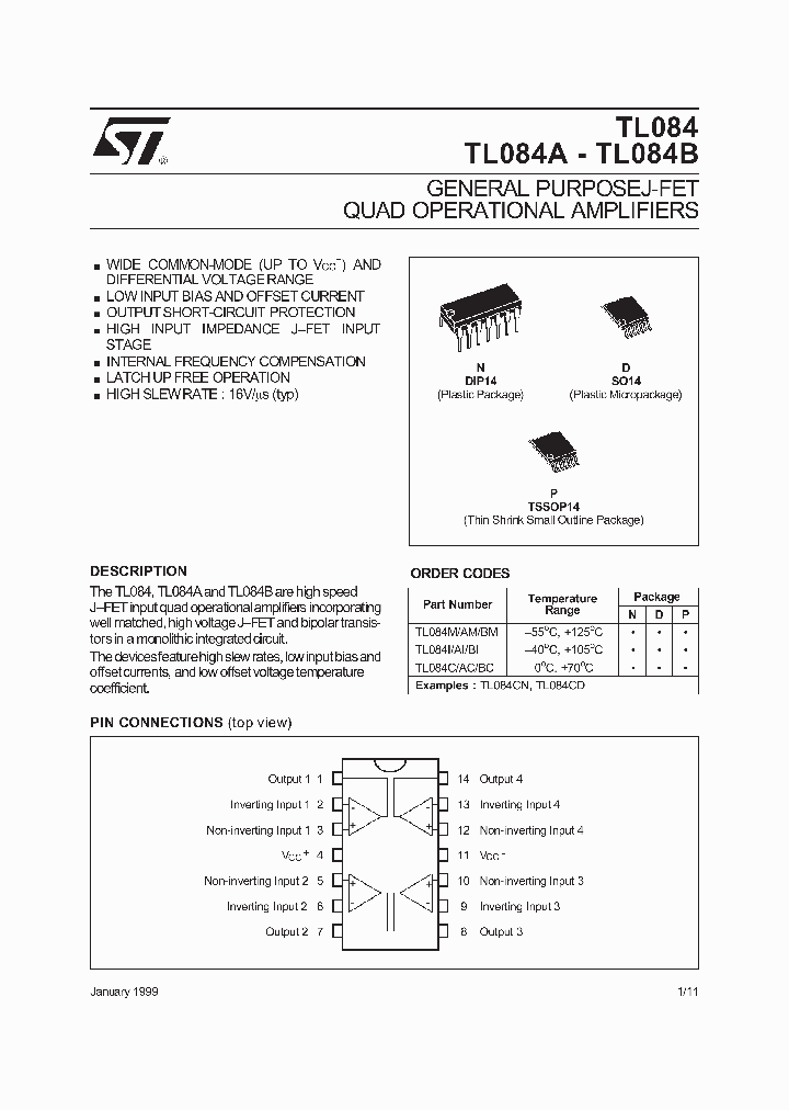 TL084_249680.PDF Datasheet