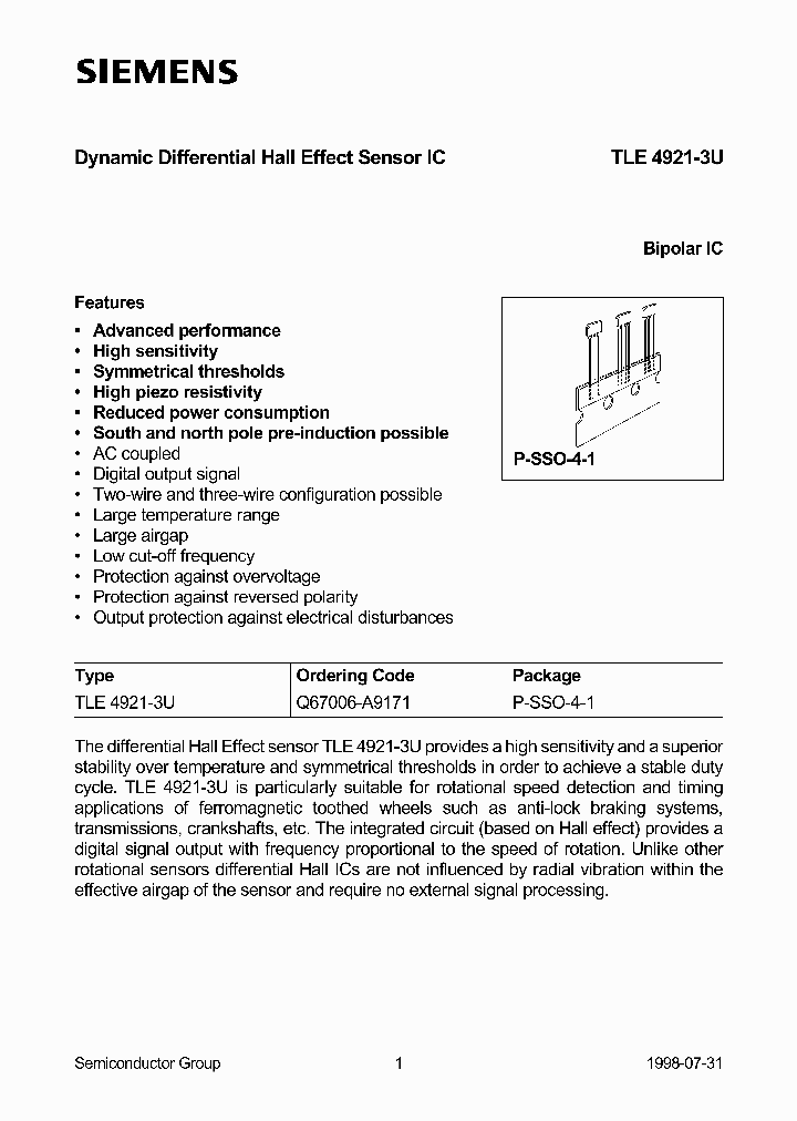 TLE4921-3U_185369.PDF Datasheet