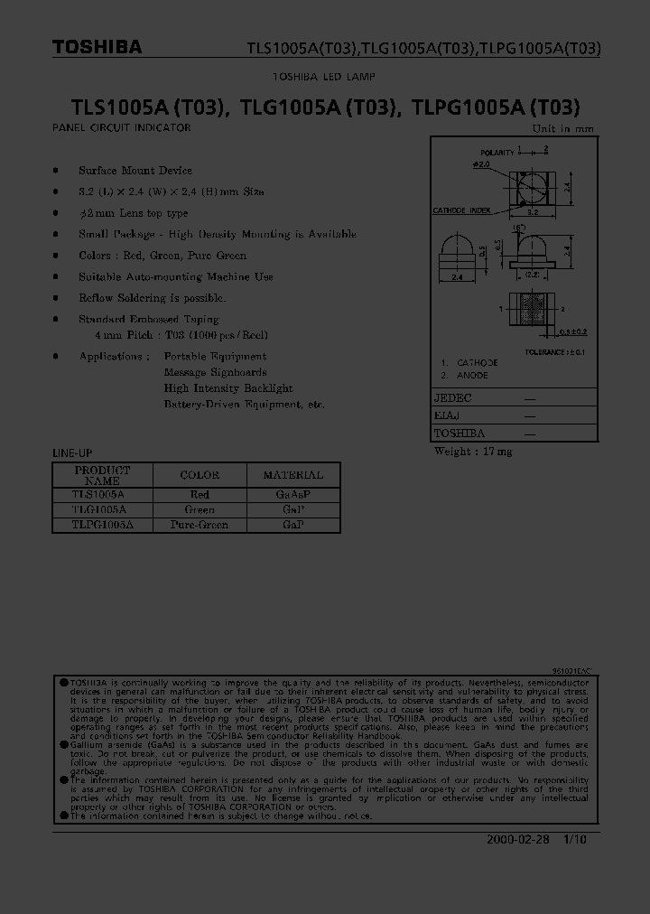 TLS1005AT03_211247.PDF Datasheet