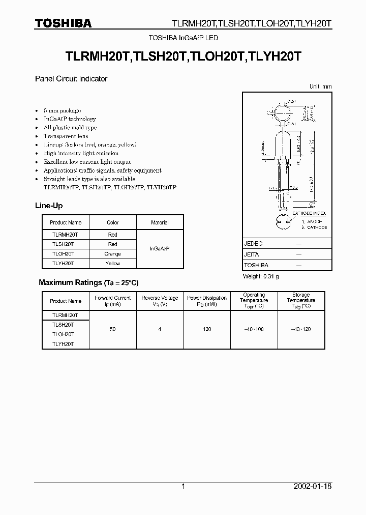 TLYH20T_66272.PDF Datasheet