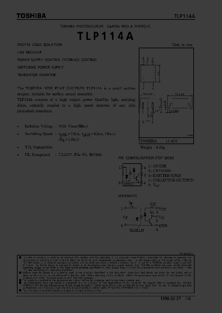 TLP114A_337319.PDF Datasheet