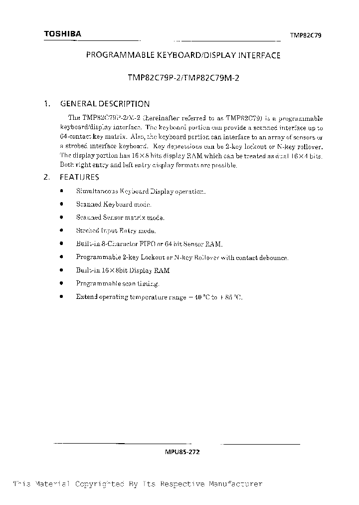 TMP82C79_180822.PDF Datasheet