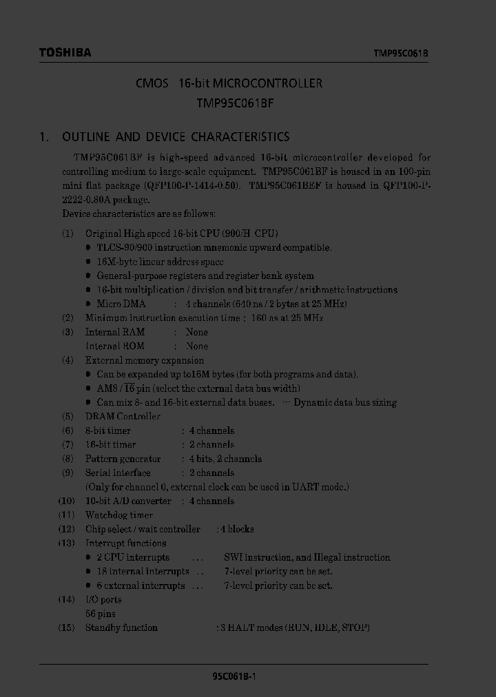 TMP95C061BF_325416.PDF Datasheet