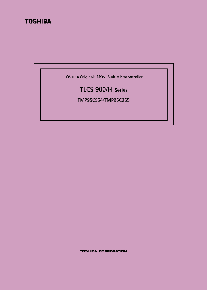 TMP95C265_383780.PDF Datasheet