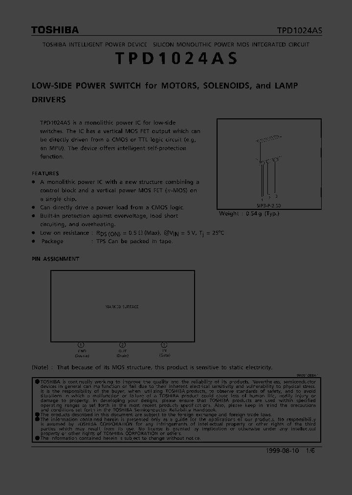 TPD1024AS_331946.PDF Datasheet