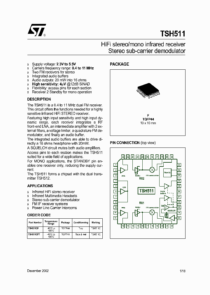 TSH511_196579.PDF Datasheet