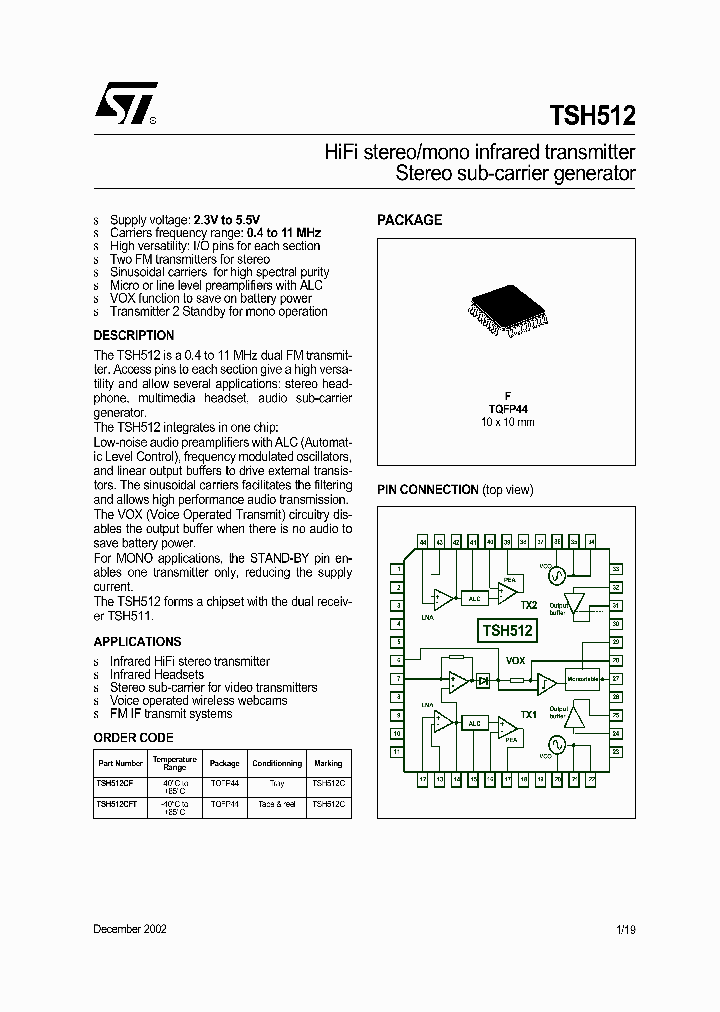TSH512_196580.PDF Datasheet