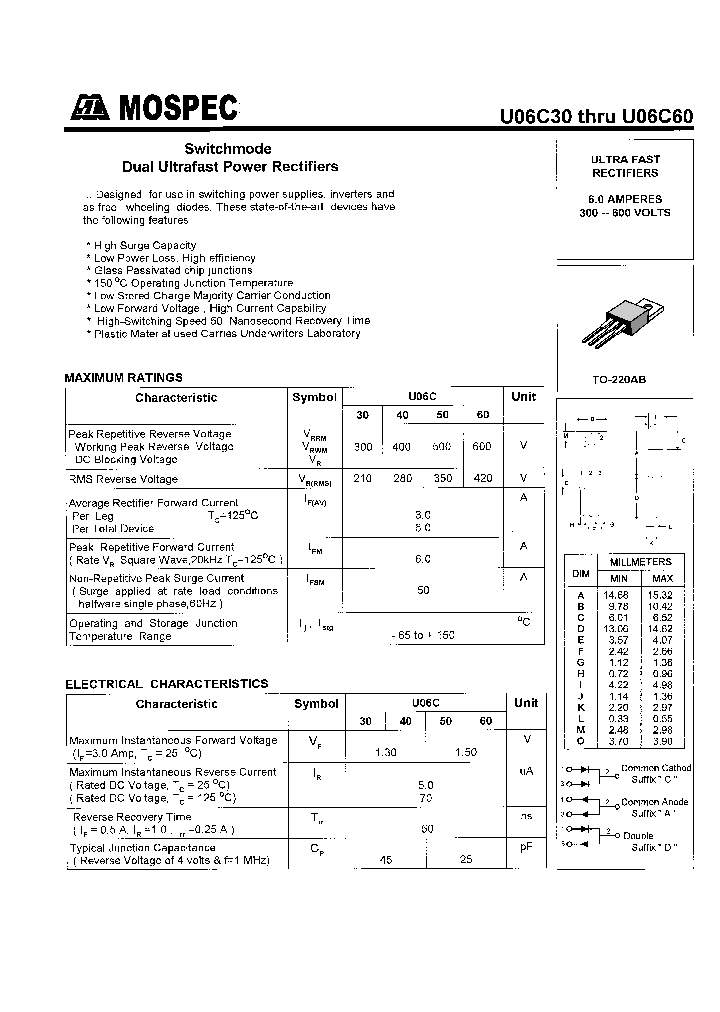 U06C30_345326.PDF Datasheet