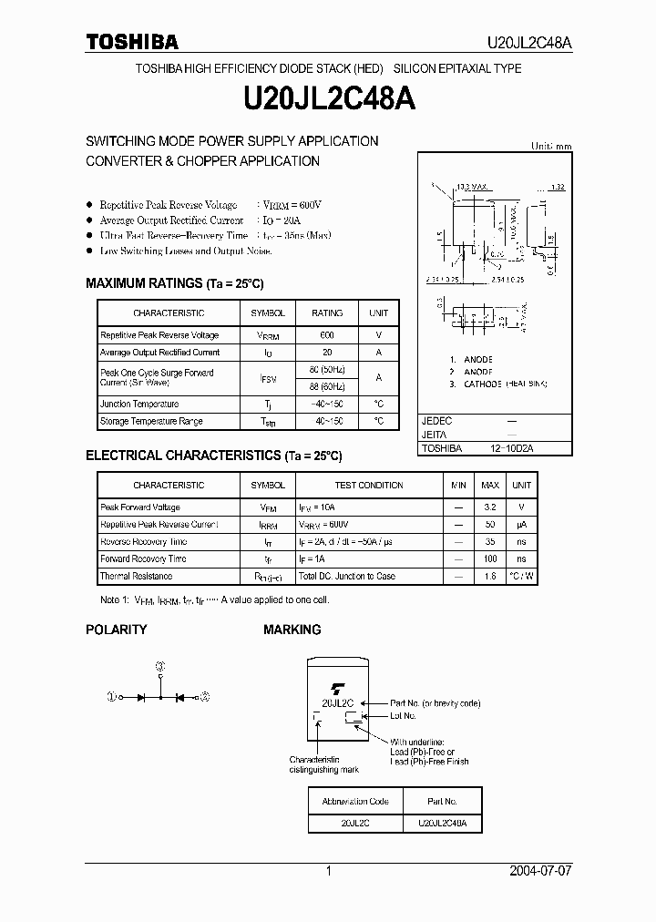 U20JL2C48A_355030.PDF Datasheet
