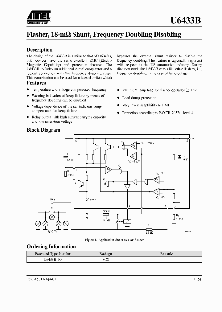 U6433BNBSP_335149.PDF Datasheet