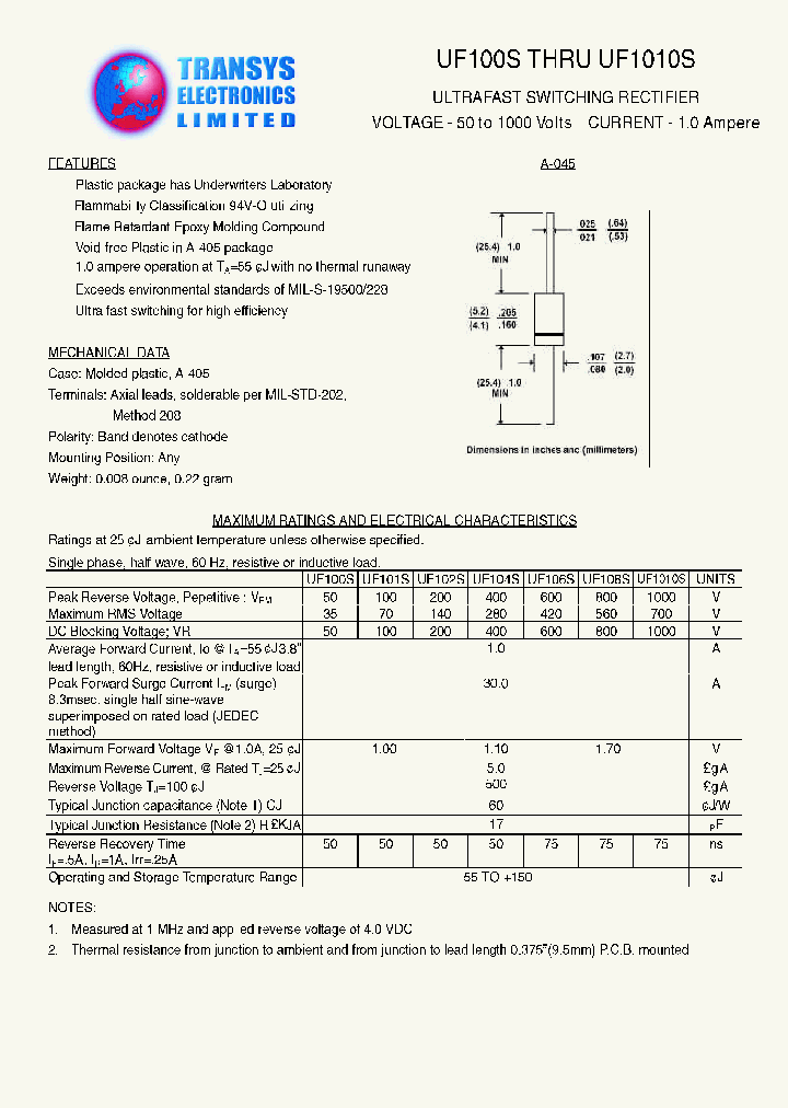 UF108S_161730.PDF Datasheet