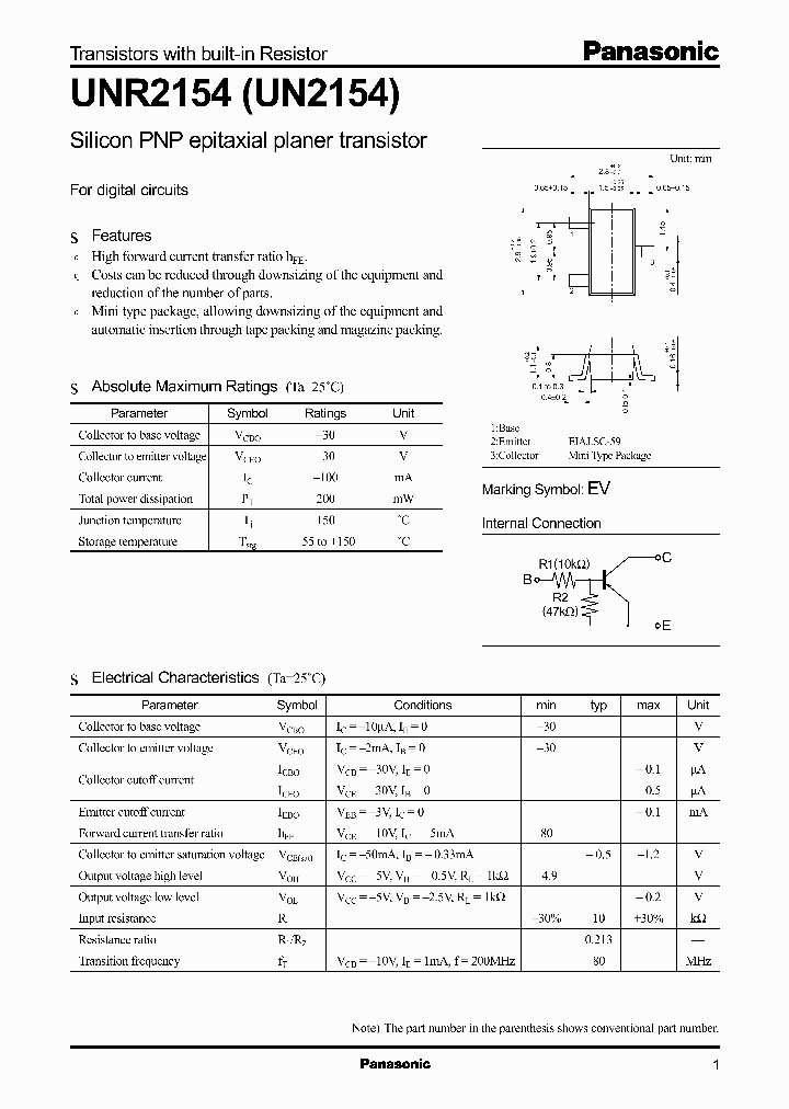 UNR2154_59128.PDF Datasheet